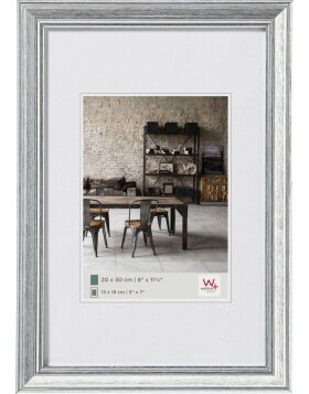 photo frame Lounge 13x18 cm silver