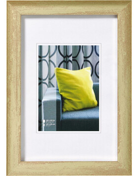 Pillow picture frame 10x15 cm silver