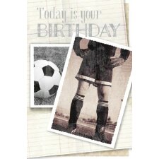 ARTEBENE Card Birthday Football