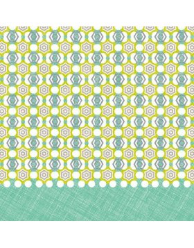 ARTEBENE napkins Kaleidoscope mint 33x33 cm