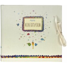 Confirmation photo album colorful fishes