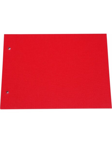 Copertina dellalbum rosso carminio 23x17 cm