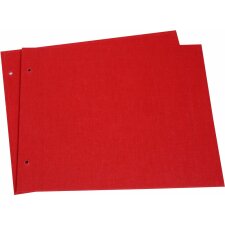 Goldbuch album cover carmine red 30x25 cm