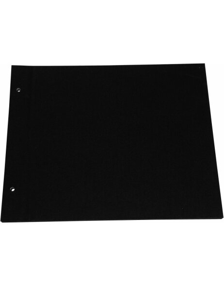 Albeneinband schwarz 30x25 cm
