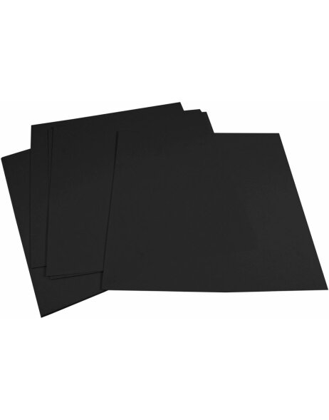 SCRAP IT cartoncino fotografico nero 10 fogli