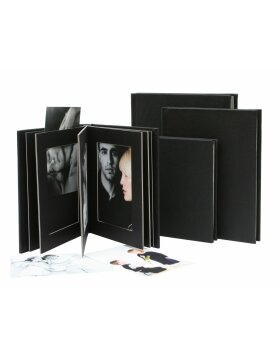 Passepartoutalbum A66DA2 negro 10 fotos 10x15 cm