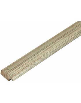 Cornice in legno S40C Deknudt 13x18 cm argento