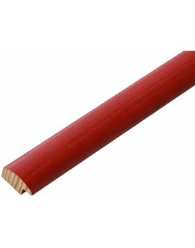Ramka drewniana S40C Deknudt 10x15 cm czerwona
