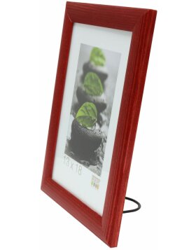 wooden frame S40C Deknudt 10x15 cm red