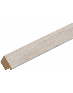 Marco de madera S45R moldura de bloque 18x24 cm luz