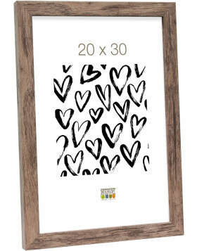 Marco de madera S45R list&oacute;n bloque 20x25 cm...