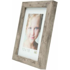 wooden frame S45R 15x15 cm gray-beige