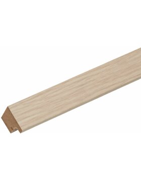 Cornice in legno S45R modanatura a blocchi 10x15 cm rovere