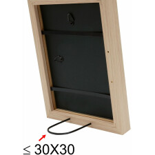 wooden frame S45R 50x60 cm oak