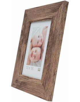 wooden frame S48SH 10x15 cm brown