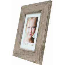wooden frame S48SH 10x15 cm gray-beige