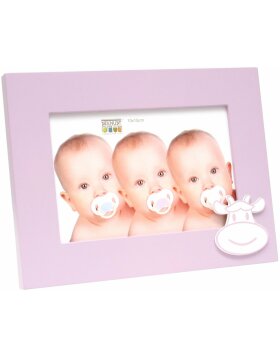 Baby frame S66RK4 cow pink 13x18 cm