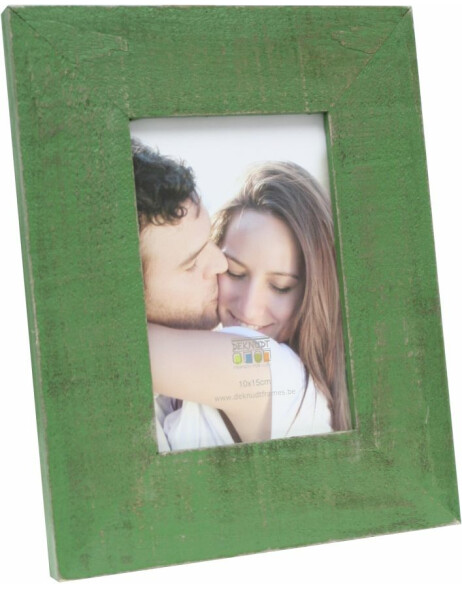 Wooden frame S67L 20x30 cm green