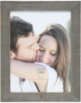 Wooden frame S67L taupe 13x18 cm