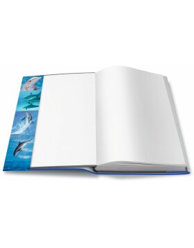HERM&Auml;X book cover dolphin 270 x 540 mm