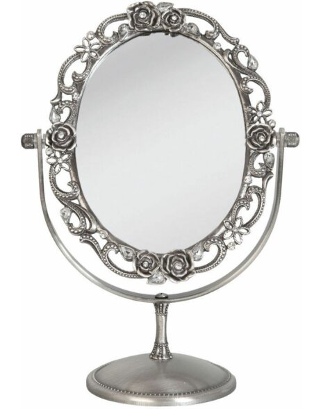 Miroir de table 62S028 Clayre Eef 18x10x26 cm