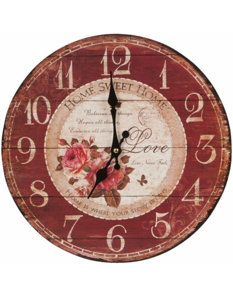 Reloj de Pared Love - 6KL0238 Clayre Eef