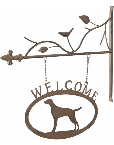 doorplate Welcome-Dog 6Y1371