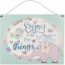 tin-plate LITTE THINGS colourful - 6Y1434 Clayre Eef
