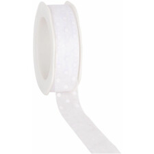8.DTS26.01 ribbon 25 mm x 20 m in white