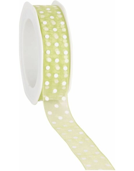 8.DTS26.22 ribbon 25 mm x 20 m in lime green