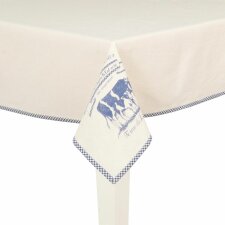 150x250 cm tablecloth Lait de Vache