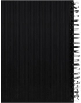 Álbum espiral Panodia Modela 21x30 cm negro 100 páginas negras