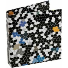 Janina Lamberty Carpeta de anillas Mosaico negro