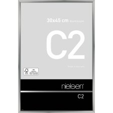 Nielsen Aluminium lijst c2 30x45 cm zilver