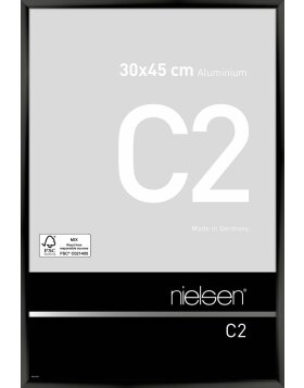 Marco de aluminio Nielsen C2 30x45 cm anodizado negro brillante