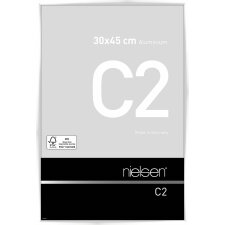 Nielsen Alurahmen C2 weiß glanz 30x45 cm