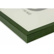 Cadre interchangeable en bois Quadrum 15x20 cm vert