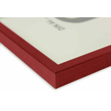 wood frame Quadrum FSC 20x30 cm red