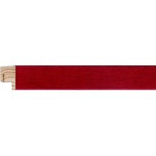 Houten clip-on lijst Quadrum 28x35 cm rood
