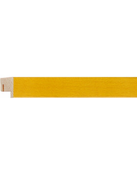 wood frame Quadrum FSC 30x40 cm yellow