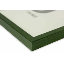 wood frame Quadrum FSC 40x50 cm green
