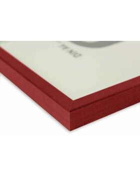 wood frame Quadrum FSC 40x60 cm red