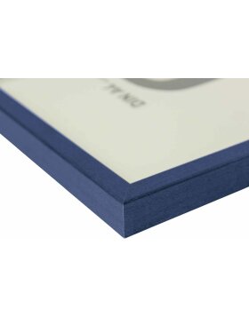 Cornice di legno a clip Quadrum 50x60 cm blu