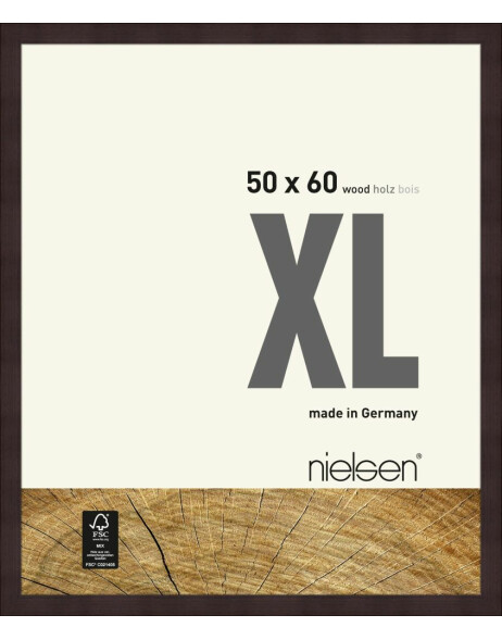 Marco de madera Nielsen XL 50x60 cm weng&eacute;