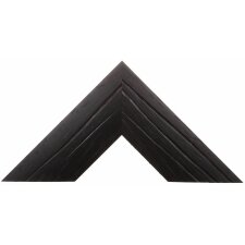 wooden frame H370 black 60x60 cm acrylic glass