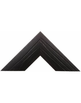 Marco de madera moderno 30 x 45 cm cristal acrílico negro