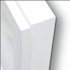 Portarretratos de madera 30x30 cm blanco