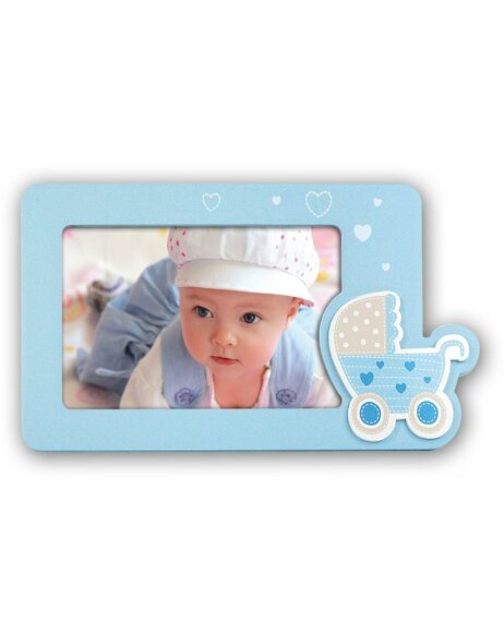 DARIO baby picture frame blue 10x15 cm