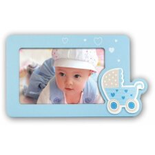 DARIO baby picture frame blue 10x15 cm