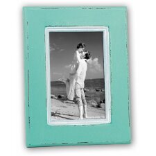 Clichy wooden photo frame 10x15 cm turquoise